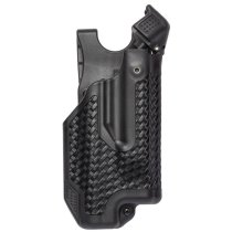 BLACKHAWK EPOCH Basketweave Level 3 Light Bearing Duty Holster Glock 17/22/31 RH - Black