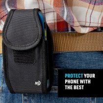 Nite Ize Clip Case Cargo Universal Rugged Holster - Black - L