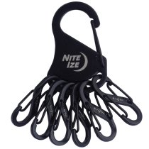 Nite Ize KeyRack Steel S-Biner - Black