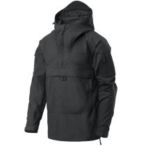 Helikon-Tex Tracer Anorak Jacket - Polycotton Stretch Ripstop - Black