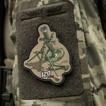 M-Tac 120mm Rubber Patch - Coyote