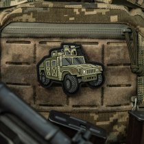 M-Tac HMMWV Rubber Patch - Olive