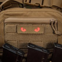 M-Tac Red Cat Eyes Laser Cut Patch - Coyote