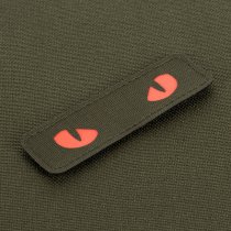 M-Tac Red Cat Eyes Laser Cut Patch - Ranger Green