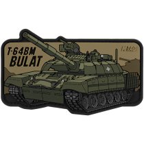 M-Tac T-64 Bulat Rubber Patch - Olive