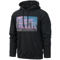 Direct Action Hoodie Sunset - Black - XL