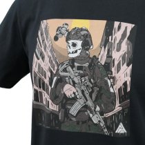 Direct Action T-Shirt DA Skeleton - Black - S