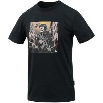 Direct Action T-Shirt DA Skeleton - Black