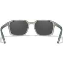 Wiley X WX Alfa Captivate Polarized Blue Mirror - Transparent