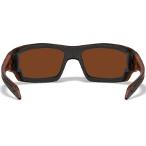 Wiley X WX Breach Captivate Polarized Bronze Mirror - Brown