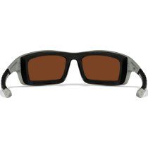 Wiley X WX Grid Captivate Polarized Green Mirror - Grey