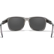 Wiley X WX Trek Captivate Polarized Blue Mirror - Grey