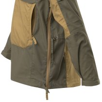 Helikon-Tex Tracer Anorak Jacket - Polycotton Stretch Ripstop - Coyote / Taiga Green - M