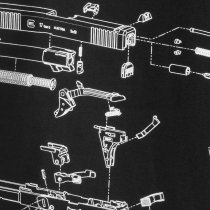 Glock T-Shirt Engineering Gen5 BT - Black - L