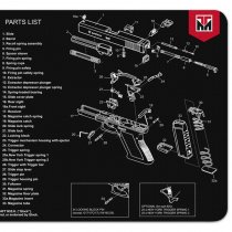 TekMat Cleaning & Repair Mat - Glock 17