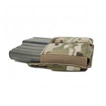 Warrior Double Elastic Magazine Pouch - Multicam 3