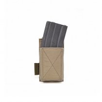 Warrior Single Elastic Magazine Pouch - Coyote