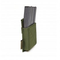 Warrior Single Elastic Magazine Pouch - Olive 3