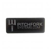 Pitchfork The Brand Patch - Pitch Black