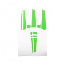 Pitchfork The Trident Sticker - Zombie Green