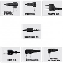 Earmor M51 Tactical PTT - Motorola Talkabout