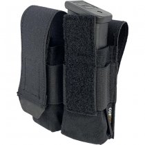 Pitchfork Closed Double Pistol Magazine Pouch - Black