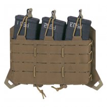 Direct Action Spitfire Triple Rifle Magazine Flap - Coyote Brown