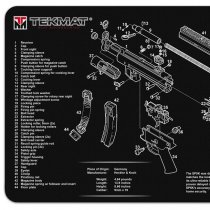 TekMat Cleaning & Repair Mat - H&K SP5K