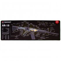 TekMat Cleaning & Repair Mat Ultra 44 - AR-15 -Cut Away