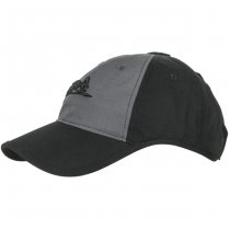 Helikon-Tex Logo Cap - Black / Shadow Grey B