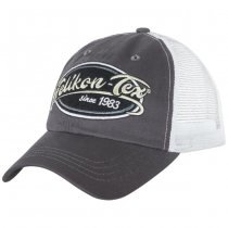 Helikon-Tex Trucker Logo Cap Cotton Twill - Shadow Grey / White