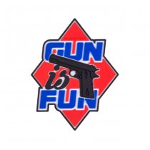 Helikon-Tex Gun is Fun PVC Patch - Red