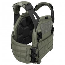 Warrior Low Profile Carrier Solid Sides V1 - Ranger Green - M