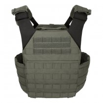 Warrior Low Profile Carrier Solid Sides V1 - Ranger Green - M