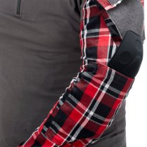 Invader Gear Flannel Combat Shirt - Red - M