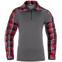 Invader Gear Flannel Combat Shirt - Red - 2XL