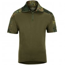 Invader Gear Combat Shirt Short Sleeve - Flecktarn - 2XL