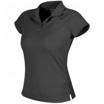 Helikon-Tex Women's UTL Polo Shirt TopCool Lite - Black - M