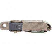 Warrior Laser Cut Double Bungee Pistol Magazine Pouch - Multicam