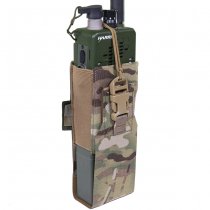 Warrior Laser Cut MBITR/Harris Radio Pouch - Multicam