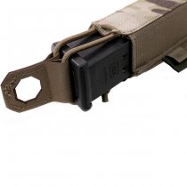 Warrior Laser Cut Single Bungee Pistol Magazine Pouch - Multicam