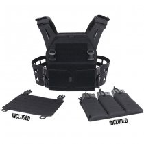 Warrior Laser Cut LPC Low Profile Carrier Ladder Sides V2 MK1 - Black M