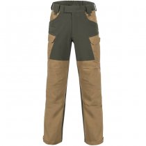 Helikon-Tex Hybrid Outback Pants Duracanvas - Coyote / Taiga Green - XL - Long