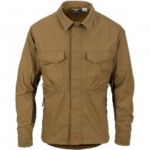 Helikon-Tex Woodsman Shirt - Taiga Green / Black A - L