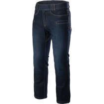 Helikon-Tex Greyman Tactical Jeans Slim - Denim Mid Dark Blue - L - Regular