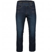 Helikon-Tex Greyman Tactical Jeans Slim - Denim Mid Dark Blue - M - Long