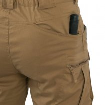 Helikon-Tex Urban Tactical Pants - PolyCotton Ripstop - Black - XS - Short