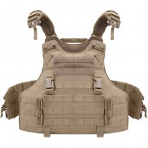 Warrior QRC Quad Release Plate Carrier - Coyote