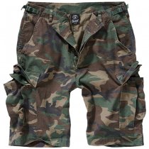 Brandit BDU Ripstop Shorts - Woodland - 3XL