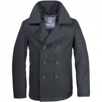 Brandit Pea Coat  - Black - L